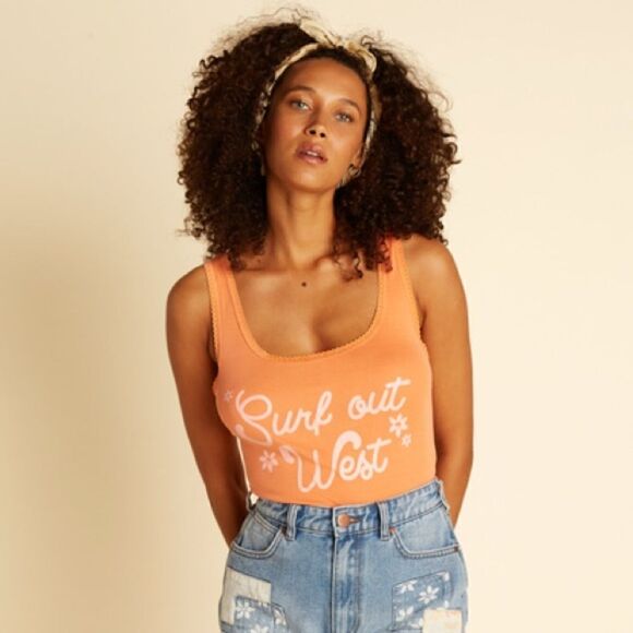 Billabong x Wrangler Sweet Talk Tank - Picture 1 of 7